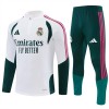 Real Madrid Trenings Collegegenser Kvart-Zip 2026-27 Hvit Real Madrid Trenings Collegegenser Kvart-Zip 2026-27 Hvit