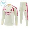 Real Madrid Trenings Collegegenser Kvart-Zip 2026-27 Hvit - Barn Real Madrid Trenings Collegegenser Kvart-Zip 2026-27 Hvit - Barn