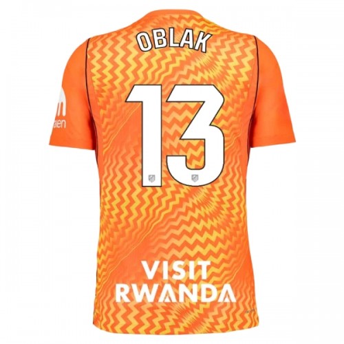 Fotballtrøye Atlético Madrid Oblak 13 Keeper 2026-27 Kortermet Oransje Fotballtrøye Atlético Madrid Oblak 13 Keeper 2026-27 Kortermet Oransje