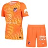 Fotballtrøye Atlético Madrid Oblak 13 Keeper 2026-27 Kortermet Oransje - Barn(+ Shorts)