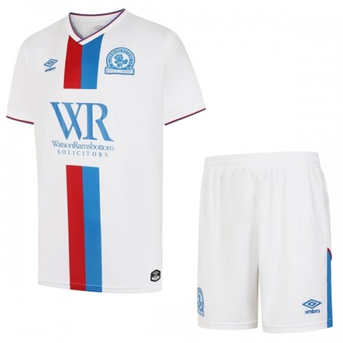 Fotballtrøye Blackburn Rovers Bortedrakt 2026-27 Kortermet - Barn(+ Shorts) Fotballtrøye Blackburn Rovers Bortedrakt 2026-27 Kortermet - Barn(+ Shorts)