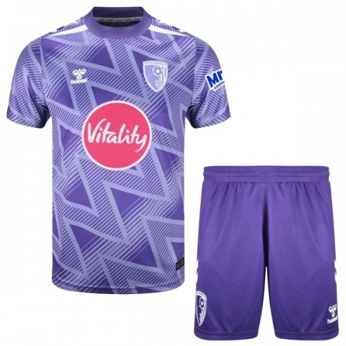 Fotballtrøye Bournemouth Bortedrakt 2026-27 Kortermet - Barn(+ Shorts) Fotballtrøye Bournemouth Bortedrakt 2026-27 Kortermet - Barn(+ Shorts)