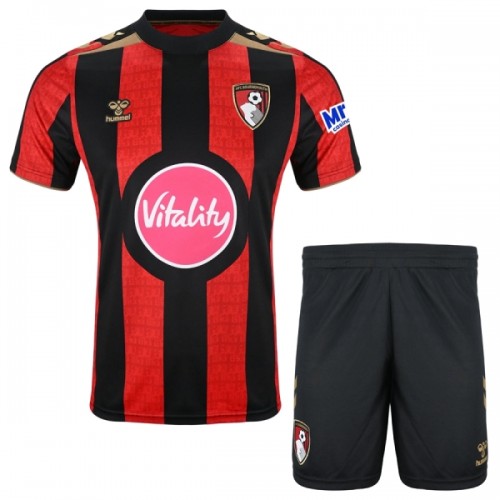 Fotballtrøye Bournemouth Hjemmedrakt 2026-27 Kortermet - Barn(+ Shorts) Fotballtrøye Bournemouth Hjemmedrakt 2026-27 Kortermet - Barn(+ Shorts)