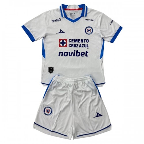 Fotballtrøye Cruz Azul Bortedrakt 2026-27 Kortermet - Barn(+ Shorts) Fotballtrøye Cruz Azul Bortedrakt 2026-27 Kortermet - Barn(+ Shorts)
