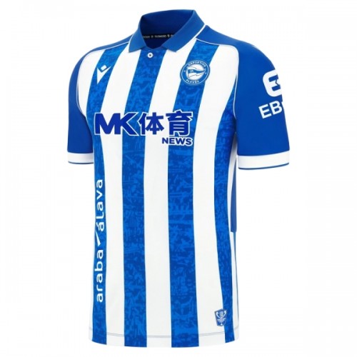 Fotballtrøye Deportivo Alaves Hjemmedrakt 2026-27 Kortermet Fotballtrøye Deportivo Alaves Hjemmedrakt 2026-27 Kortermet