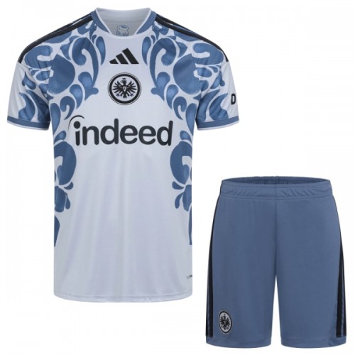 Fotballtrøye Eintracht Frankfurt Tredjedrakt 2026-27 Kortermet - Barn(+ Shorts) Fotballtrøye Eintracht Frankfurt Tredjedrakt 2026-27 Kortermet - Barn(+ Shorts)