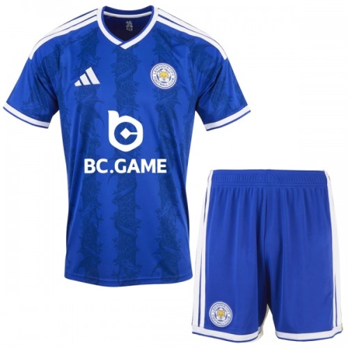 Fotballtrøye Leicester City Hjemmedrakt 2026-27 Kortermet - Barn(+ Shorts) Fotballtrøye Leicester City Hjemmedrakt 2026-27 Kortermet - Barn(+ Shorts)