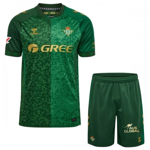 Fotballtrøye Real Betis Bortedrakt 2026-27 Kortermet - Barn(+ Shorts) Fotballtrøye Real Betis Bortedrakt 2026-27 Kortermet - Barn(+ Shorts)