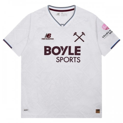 Fotballtrøye West Ham United Bortedrakt 2026-27 Kortermet Fotballtrøye West Ham United Bortedrakt 2026-27 Kortermet