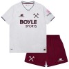Fotballtrøye West Ham United Bortedrakt 2026-27 Kortermet - Barn(+ Shorts) Fotballtrøye West Ham United Bortedrakt 2026-27 Kortermet - Barn(+ Shorts)