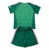 Fotballtrøye Arsenal Keeper 2026-27 Kortermet Grønn - Barn(+ Shorts)