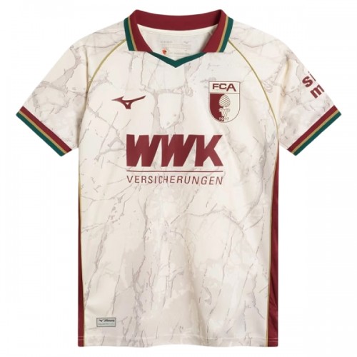 Fotballtrøye FC Augsburg Hjemmedrakt 2026-27 Kortermet Fotballtrøye FC Augsburg Hjemmedrakt 2026-27 Kortermet
