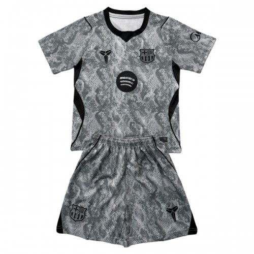 Fotballtrøye FC Barcelona Bortedrakt Keeper 2026-27 Kortermet - Barn(+ Shorts) Fotballtrøye FC Barcelona Bortedrakt Keeper 2026-27 Kortermet - Barn(+ Shorts)