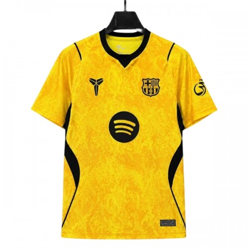 Fotballtrøye FC Barcelona Bortedrakt Keeper 2026-27 Kortermet Gul Fotballtrøye FC Barcelona Bortedrakt Keeper 2026-27 Kortermet Gul