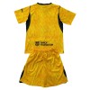 Fotballtrøye FC Barcelona Bortedrakt Keeper 2026-27 Kortermet Gul - Barn(+ Shorts)