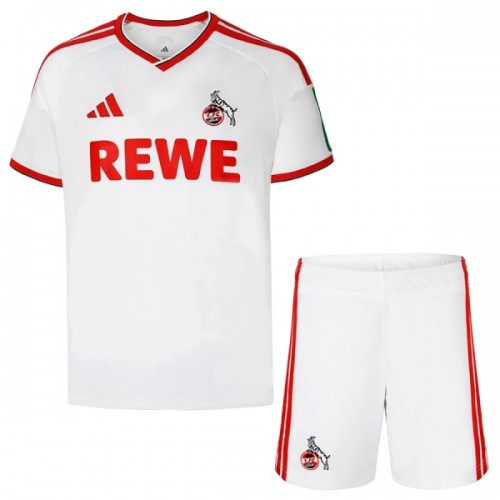 Fotballtrøye FC Köln Hjemmedrakt 2026-27 Kortermet - Barn(+ Shorts) Fotballtrøye FC Köln Hjemmedrakt 2026-27 Kortermet - Barn(+ Shorts)