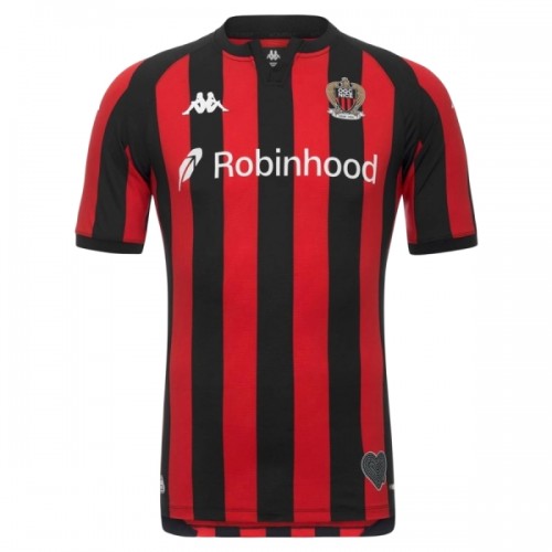 Fotballtrøye OGC Nice Hjemmedrakt 2026-27 Kortermet Fotballtrøye OGC Nice Hjemmedrakt 2026-27 Kortermet