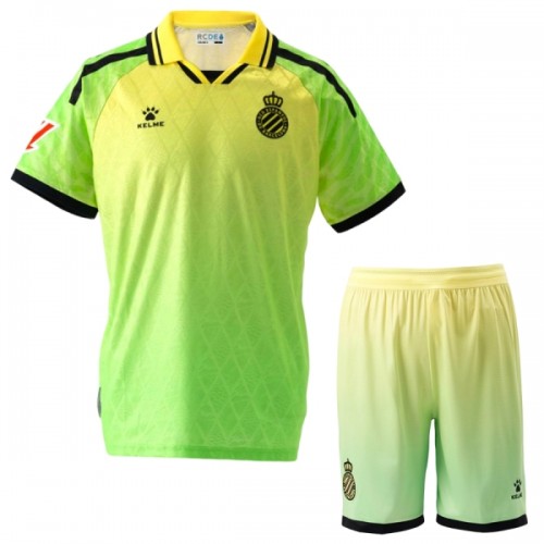 Fotballtrøye RCD Espanyol Tredjedrakt 2026-27 Kortermet - Barn(+ Shorts) Fotballtrøye RCD Espanyol Tredjedrakt 2026-27 Kortermet - Barn(+ Shorts)