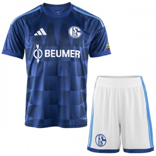 Fotballtrøye Schalke 04 Hjemmedrakt 2026-27 Kortermet - Barn(+ Shorts) Fotballtrøye Schalke 04 Hjemmedrakt 2026-27 Kortermet - Barn(+ Shorts)