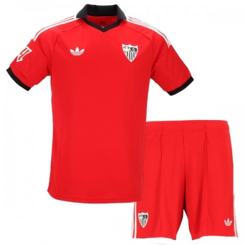 Fotballtrøye Sevilla FC Bortedrakt 2026-27 Kortermet - Barn(+ Shorts) Fotballtrøye Sevilla FC Bortedrakt 2026-27 Kortermet - Barn(+ Shorts)