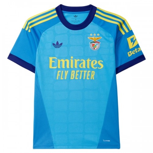 Fotballtrøye SL Benfica Keeper 2026-27 Kortermet Blå Fotballtrøye SL Benfica Keeper 2026-27 Kortermet Blå