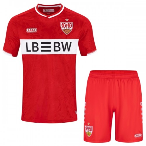 Fotballtrøye VfB Stuttgart Bortedrakt 2026-27 Kortermet - Barn(+ Shorts) Fotballtrøye VfB Stuttgart Bortedrakt 2026-27 Kortermet - Barn(+ Shorts)