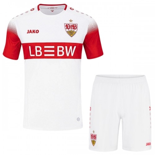 Fotballtrøye VfB Stuttgart Hjemmedrakt 2026-27 Kortermet - Barn(+ Shorts) Fotballtrøye VfB Stuttgart Hjemmedrakt 2026-27 Kortermet - Barn(+ Shorts)