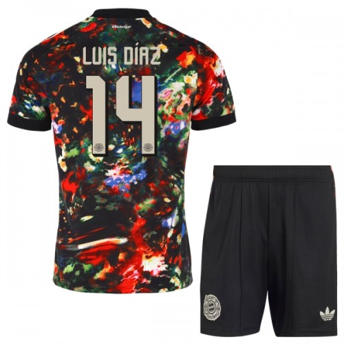 Fotballtrøye FC Bayern München Luis Diaz 14 Oktoberfest 2026-27 Kortermet - Barn(+ Shorts) Fotballtrøye FC Bayern München Luis Diaz 14 Oktoberfest 2026-27 Kortermet - Barn(+ Shorts)
