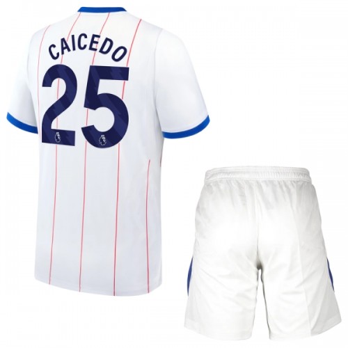 Fotballtrøye Chelsea Caicedo 25 Tredjedrakt 2026-27 Kortermet - Barn(+ Shorts) Fotballtrøye Chelsea Caicedo 25 Tredjedrakt 2026-27 Kortermet - Barn(+ Shorts)