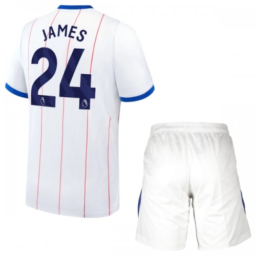 Fotballtrøye Chelsea James 24 Tredjedrakt 2026-27 Kortermet - Barn(+ Shorts) Fotballtrøye Chelsea James 24 Tredjedrakt 2026-27 Kortermet - Barn(+ Shorts)