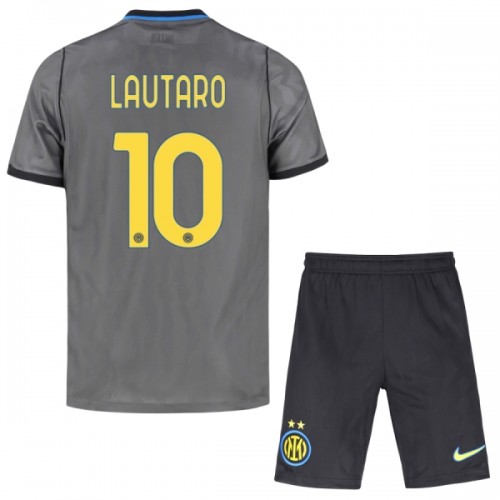 Fotballtrøye Inter Milan Lautaro 10 Tredjedrakt 2026-27 Kortermet - Barn(+ Shorts) Fotballtrøye Inter Milan Lautaro 10 Tredjedrakt 2026-27 Kortermet - Barn(+ Shorts)