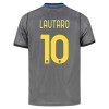Fotballtrøye Inter Milan Lautaro 10 Tredjedrakt 2026-27 Kortermet - Barn(+ Shorts)