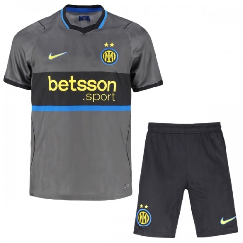 Fotballtrøye Inter Milan Tredjedrakt 2026-27 Kortermet - Barn(+ Shorts) Fotballtrøye Inter Milan Tredjedrakt 2026-27 Kortermet - Barn(+ Shorts)