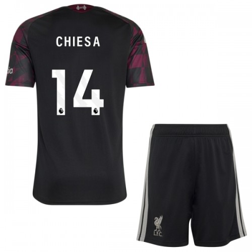 Fotballtrøye Liverpool Chiesa 14 Tredjedrakt 2026-27 Kortermet - Barn(+ Shorts) Fotballtrøye Liverpool Chiesa 14 Tredjedrakt 2026-27 Kortermet - Barn(+ Shorts)