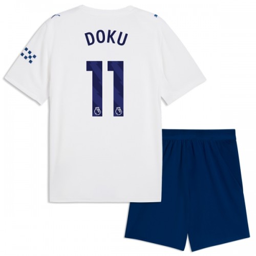 Fotballtrøye Manchester City Doku 11 Tredjedrakt 2026-27 Kortermet - Barn(+ Shorts) Fotballtrøye Manchester City Doku 11 Tredjedrakt 2026-27 Kortermet - Barn(+ Shorts)