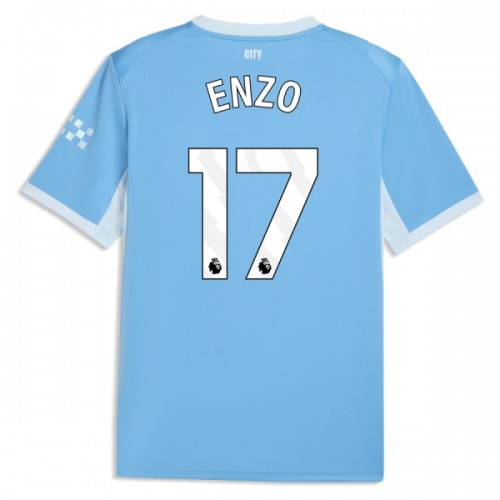 Fotballtrøye Manchester City Enzo 17 Hjemmedrakt 2026-27 Kortermet Fotballtrøye Manchester City Enzo 17 Hjemmedrakt 2026-27 Kortermet