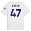 Fotballtrøye Manchester City Foden 47 Tredjedrakt 2026-27 Kortermet Fotballtrøye Manchester City Foden 47 Tredjedrakt 2026-27 Kortermet