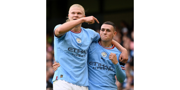 6:3 Manchester Citys to hatter slo Manchester United i et derby
