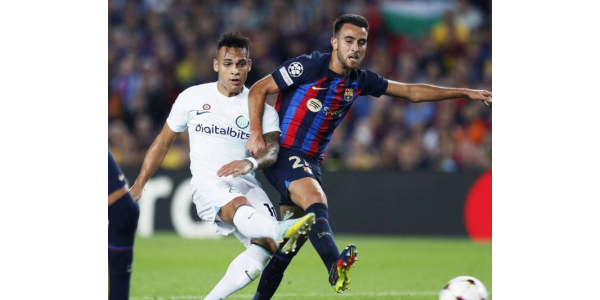 Barcelona 3-3 Inter Milan, lite håp om å kvalifisere seg Barcelona 3-3 Inter Milan, lite håp om å kvalifisere seg