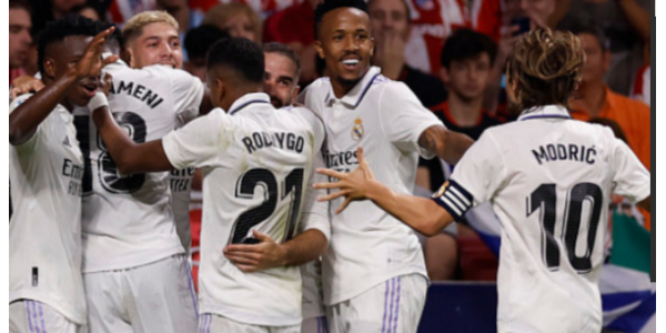 Real Madrid slo Atletico Madrid på bortebane for å returnere til toppen av tabellen