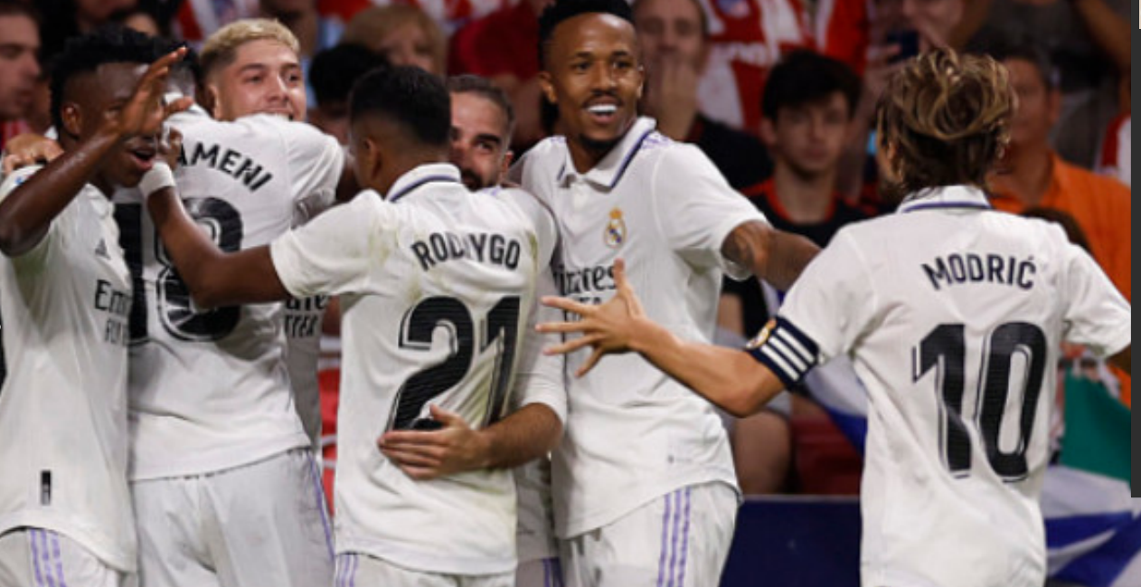 Real Madrid slo Atletico Madrid på bortebane for å returnere til toppen av tabellen